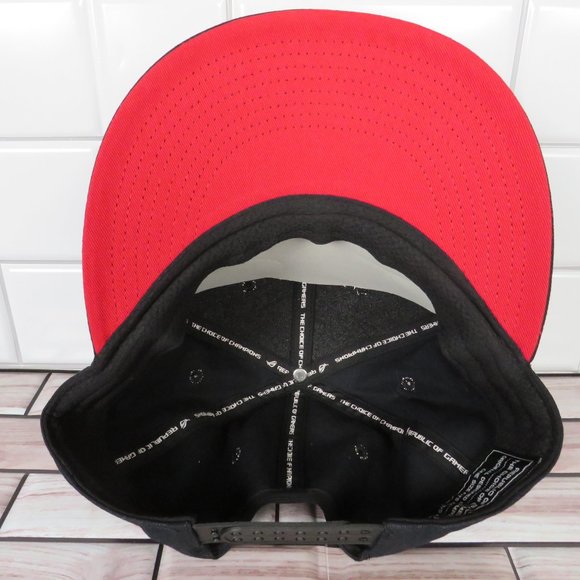 Republic of Gamers* The Choice of Champions Double 8 Peg Snap Back Cap/Hat~ NWOT - Picture 9 of 11